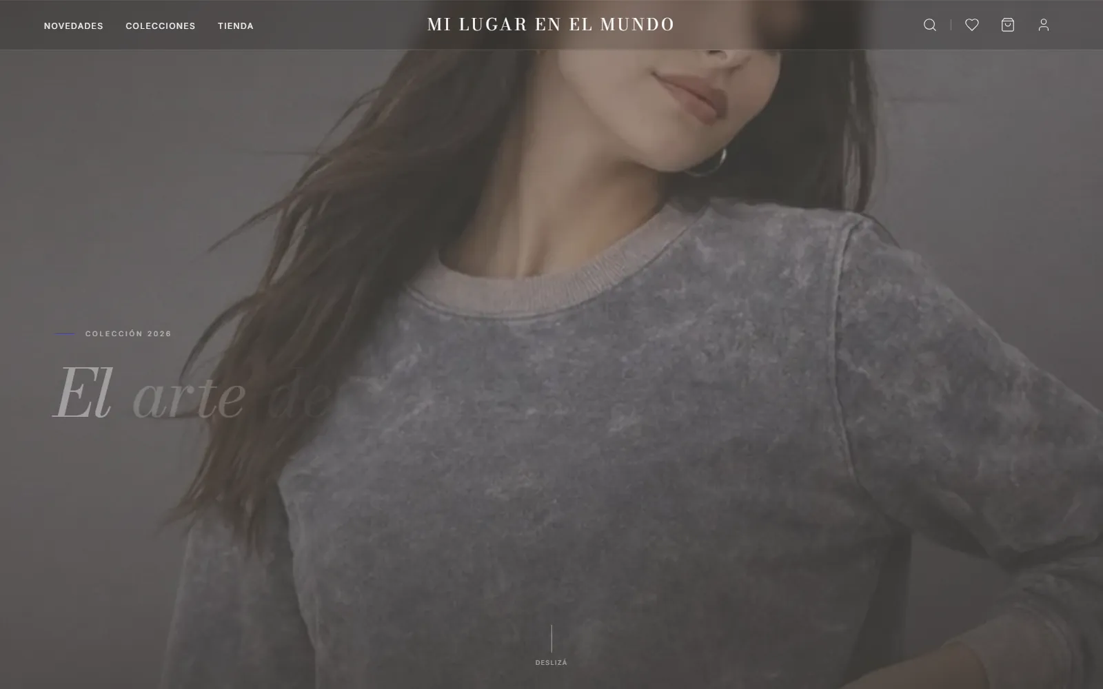 Sitio web real de Mi Lugar en el Mundo